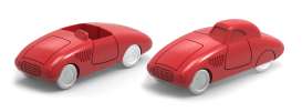   - Fiat 750 + Berlinetta Tobruk-T red - Officina 942 - 3026 - Off3026 | Toms Modelautos