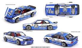 BMW  - M3 1989 blue/white - 1:64 - Mini GT - KHMG223 - MGTKHMG223 | Toms Modelautos