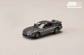 Mazda  - RX-7 gray - 1:64 - Hobby Japan - HJDM007A-12 - HJDM007A-12 | Toms Modelautos