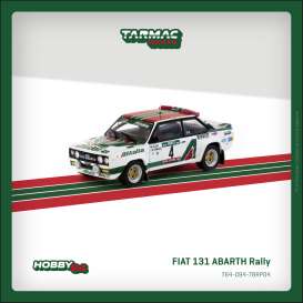 Fiat  - 131 1978 white/red/green - 1:64 - Tarmac - T64-094-78RP04 - TC-T64-094-78RP04 | Toms Modelautos