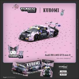 Audi  - R8 black/pink - 1:64 - Tarmac - T64-043-24MGP10 - TC-T64-043-24MGP10 | Toms Modelautos
