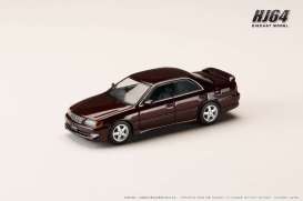 Toyota  - Chaser  1996 purple - 1:64 - Hobby Japan - HJ641072P - HJ641072P | Toms Modelautos