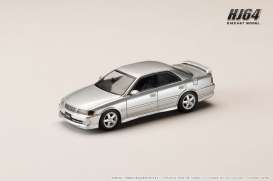 Toyota  - Chaser  1996 silver - 1:64 - Hobby Japan - HJ641072S - HJ641072S | Toms Modelautos