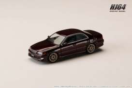 Toyota  - Chaser  1996 purple - 1:64 - Hobby Japan - HJ645072AP - HJ645072AP | Toms Modelautos