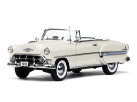 Chevrolet  - Bel Air  1953 white - 1:18 - SunStar - 1627 - sun1627 | Toms Modelautos