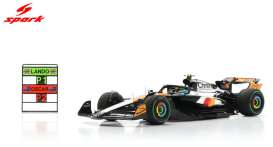 McLaren  - MCL39 2025 white/orange - 1:18 - Spark - 18S1010 - spa18S1010 | Toms Modelautos
