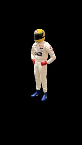 Figures diorama - Senna toleman  1984  - 1:18 - Cartrix - CTPL18043 - CTPL18043 | Toms Modelautos