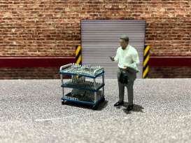 Accessoires diorama - Tools blue/silver - 1:64 - Cartrix - CTA64004 - CTA64004 | Toms Modelautos