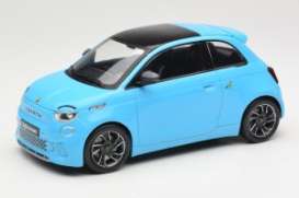 Fiat  - Fiat 500 2024 Blue - 1:18 - MCG - MCG18499 - MCG18499 | Tom's Modelauto's