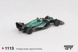 Aston Martin  - AMR24 2024 green/black - 1:64 - Mini GT - 01113BL - MGT01113BL | Toms Modelautos