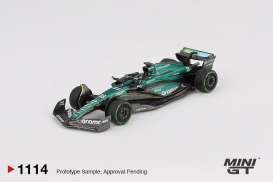 Aston Martin  - AMR24 2024 green/black - 1:64 - Mini GT - 01114 - MGT01114 | Toms Modelautos