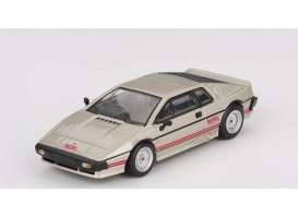 Lotus  - Esprit 1980 metallic silver - 1:64 - Mini GT - 01109Rhd - MGT01109Rhd | Toms Modelautos