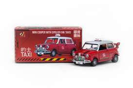 Mini Cooper - red/white - 1:50 - Tiny Toys - MINI0015 - tinyMINI0015 | Toms Modelautos