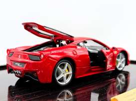Ferrari  - 458 Italia red - 1:24 - Echoes of Engine Legacy - EEL-F458007 - EEL-F458007 | Toms Modelautos