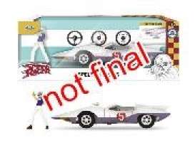 Speed Racer  - Mach 5 white - 1:24 - Jada Toys - 35879 - jada35879 | Toms Modelautos