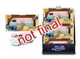 Volkswagen  - Bus blue/pink - 1:32 - Jada Toys - 36358 - jada36358 | Toms Modelautos