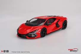 Lamborghini  - Revuelto  2024 red - 1:18 - Top Speed - TS0618 - TS0618 | Toms Modelautos