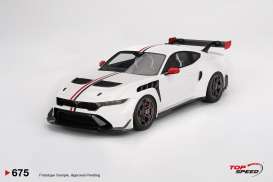 Ford  - Mustang GTD 2025 white - 1:18 - Top Speed - TS0675 - TS0675 | Toms Modelautos
