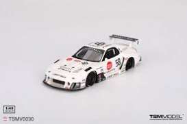 Mazda  - RX7 1982 white - 1:43 - TrueScale - TSMV0030 - TSMV0030 | Toms Modelautos