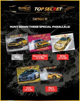 Trading Cards  - Top Secret Capsule 01  - Tarmac - TC-TC-TSE-01 - TC-TC-TSE-01 | Toms Modelautos