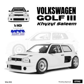 Volkswagen  - Golf III 2024 white - 1:18 - OttOmobile Miniatures - OT1110 - otto1110 | Toms Modelautos