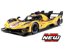 Ferrari  - 499P 2025 yellow - 1:43 - Bburago - 36321 - bura36321 | Toms Modelautos