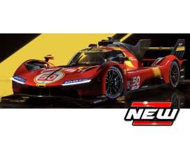 Ferrari  - 499P 3.0L Turbo V6 2025 red/yellow - 1:43 - Bburago - 36318 - bura36318 | Toms Modelautos