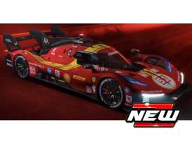 Ferrari  - 499P 2025 red/yellow - 1:24 - Bburago - 26317 - bura26317 | Toms Modelautos
