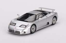 Bugatti  - Bugatti EB110 GT 1991 grigio chiaro - 1:43 - TrueScale - TSM430675 - TSM430675 | Toms Modelautos