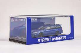 Nissan  - R34 Wagon blue - 1:64 - Street Weapon - STW156B - STW156B | Toms Modelautos