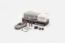 Toyota  - Celica GT Four silver - 1:64 - BM Creations - 64B0415 - BM64B0415 | Toms Modelautos