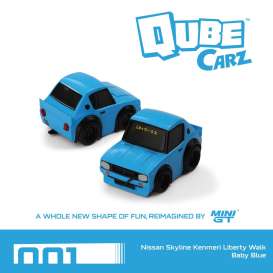 Nissan  - Skyline 2025 blue - 1:64 - Mini GT - QZ00101-BL - MGQZ00101-BL | Toms Modelautos