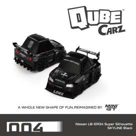 Nissan  - GTR (R34) 2025 black - 1:64 - Mini GT - QZ00401-BL - MGQZ00401-BL | Toms Modelautos