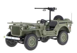 Jeep  - 1944 army - 1:18 - Norev - 189016 - nor189016 | Tom's Modelauto's