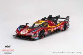 Ferrari  - 499P 2025 red/yellow - 1:18 - BBR - CS18006 - BBRCS18006 | Toms Modelautos