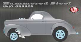   - Gasser  1940 grey - 1:18 - Acme Diecast - A1800937 - acme1800937 | Toms Modelautos