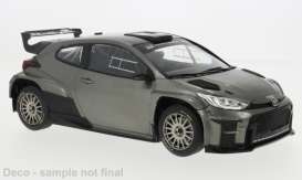 Toyota  - Toyota GR Yaris Rally2 2024 grey - 1:18 - IXO Models - CMC210 - ixocmc210 | Toms Modelautos