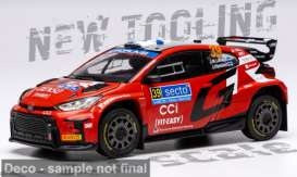 Toyota  - GR Yaris Rally2 2024 red - 1:43 - IXO Models - RAM955 - ixoRAM955 | Toms Modelautos