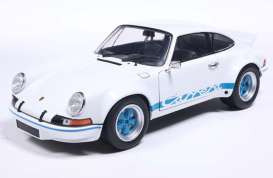 Porsche  - 911 RSR 1973 white/blue - 1:18 - Solido - 1801119 - soli1801119 | Toms Modelautos