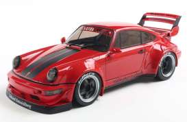 Porsche  - 911 2024 red - 1:18 - Solido - 1807514 - soli1807514 | Toms Modelautos