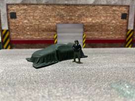 Accessoires diorama - Car cover black - 1:64 - Cartrix - CTA64008 - CTA64008 | Tom's Modelauto's