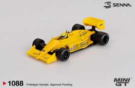 Lotus  - 99T 1987 yellow - 1:64 - Mini GT - 01088 - MGT01088 | Toms Modelautos