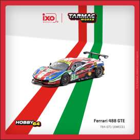Ferrari  - 488 2016 various - 1:64 - Tarmac - T64-071-16WEC51 - TC-T64-071-16WEC51 | Toms Modelautos