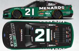 Ford  - Mustang 2025 green/white - 1:24 - Action Racing Collectibles - C212522MENJP - arcC212522MENJP | Toms Modelautos