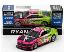 Ford  - Mustang 2026 pink/green - 1:64 - Action Racing Collectibles - C122661BASRB - arcC122661BASRB | Toms Modelautos