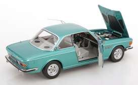 BMW  - 3.0 CSI E9 1971 turquoise metallic - 1:12 - KK - Scale - KKDC120191 - KKDC120191 | Toms Modelautos