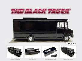 Foodtruck  - black - 1:64 - American Diorama - 70201 - AD70201 | Toms Modelautos