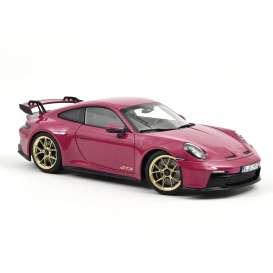 Porsche  - 911 GT3 2021 ruby star - 1:18 - Norev - 187381 - nor187381 | Toms Modelautos