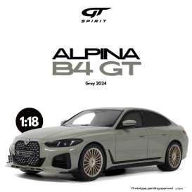 Alpina  - B4 2024 grey - 1:18 - GT Spirit - GT541 - GT541 | Toms Modelautos