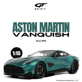 Aston Martin  - Vanquish  2024 green - 1:18 - GT Spirit - GT551 - GT551 | Toms Modelautos